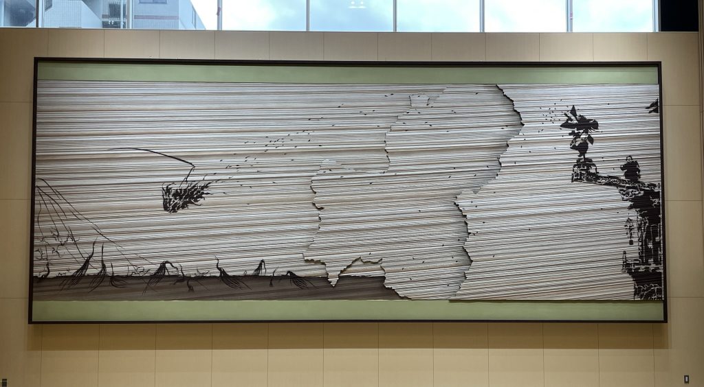 岐阜県新庁舎竣工式「岐阜に舞う」公開 » 左官挾土秀平 | Official